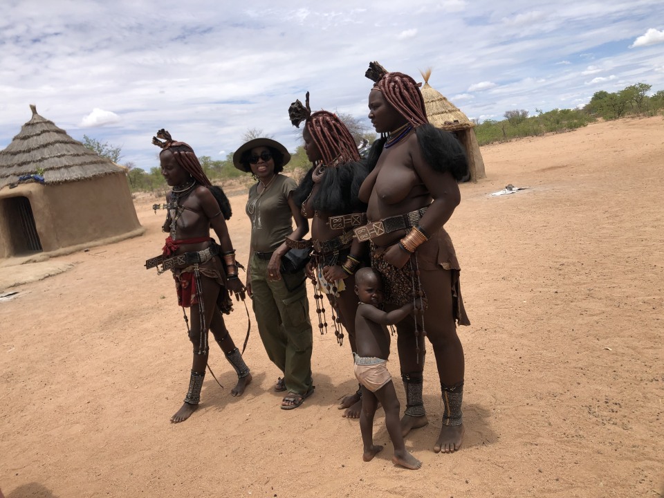 Otjikandero Himba Orphanage Village, Okahandja Craft Market, Kamanjab