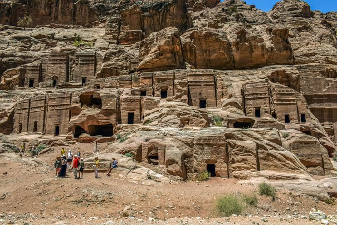 Petra, Siq, the Treasury, Dead Sea