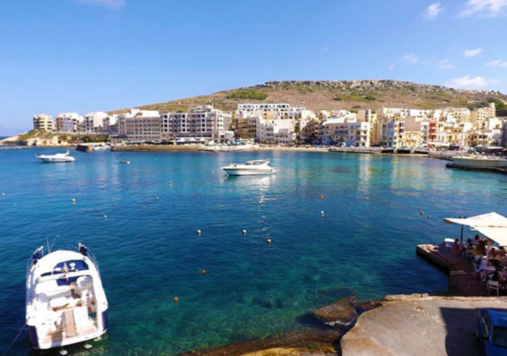Blue Lagoon, Comino coves, Inland Sea, Salt Pans in Marsalforn