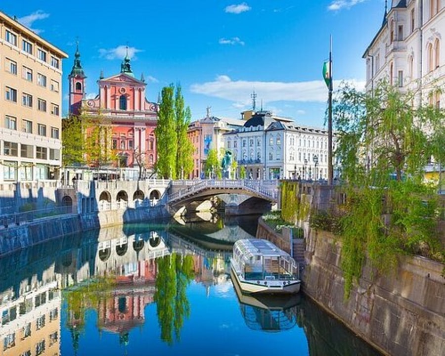Plitvice Lakes National Park, Lake Bled's emerald-green waters, Diocletian's Palace