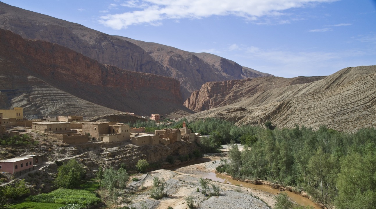 Merzouga dunes, Dadès Gorges, Todgha Gorges, Ziz Valley