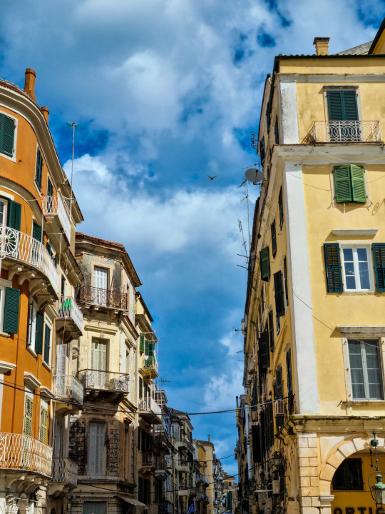 Old Fortress, Corfu, Liston Street, Palace of St. Michael and St. George