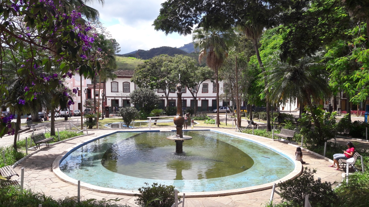 centro histórico de Mariana, Rua Direita, Museu da Inconfidência, Praça Tiradentes