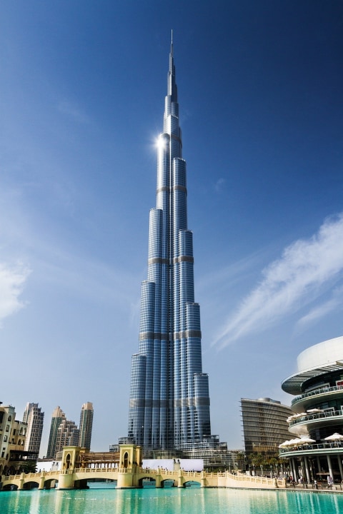 Burj Khalifa, Dubai Mall Aquarium, Palm Island, Dubai Marina