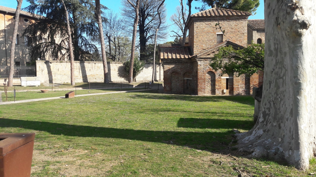 Basilica of San Vitale, Mausoleum of Galla Placidia, Baptistery of Neon