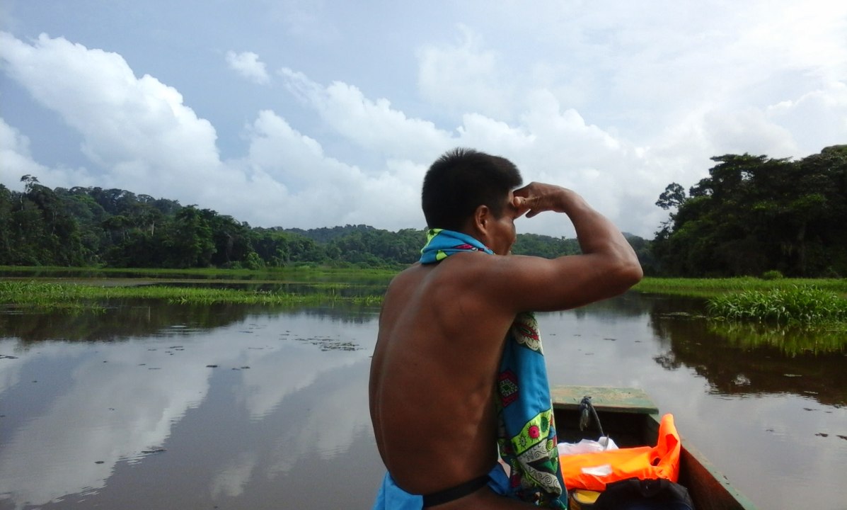 Gatun River, Embera Quera village, Panama City