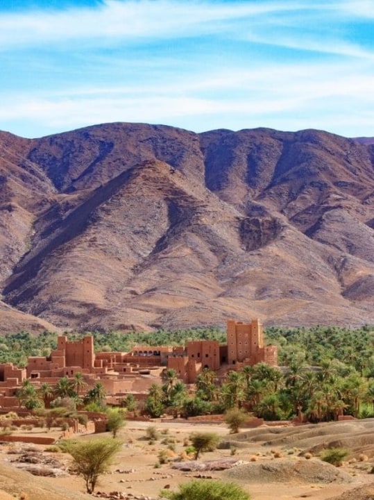 Erg Chebbi dunes, Aït Benhaddou, Draa Valley