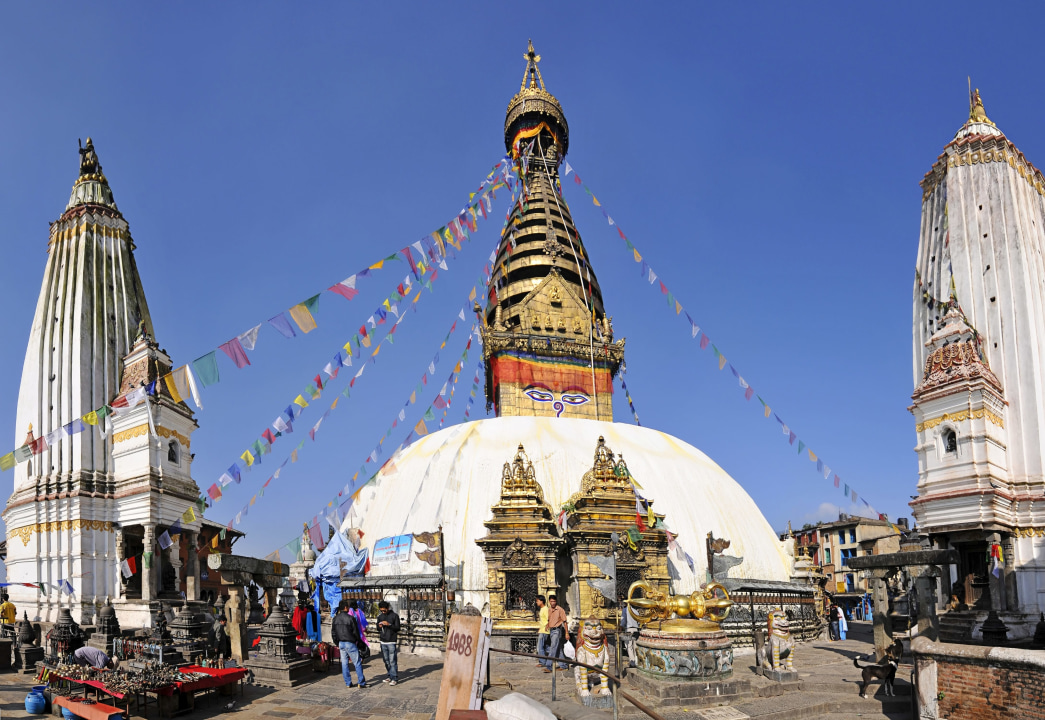 Swayambhunath, Kathmandu Durbar Square, Boudhanath, Bhaktapur Durbar Square
