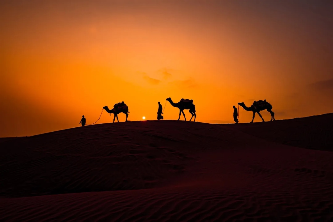 Sealine Beach, Inland Sea Beach, Doha desert
