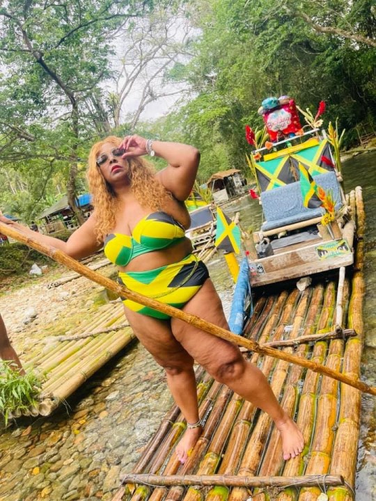 Montego Bay, Jamaica, serene rivers, handcrafted bamboo raft, lush greenery