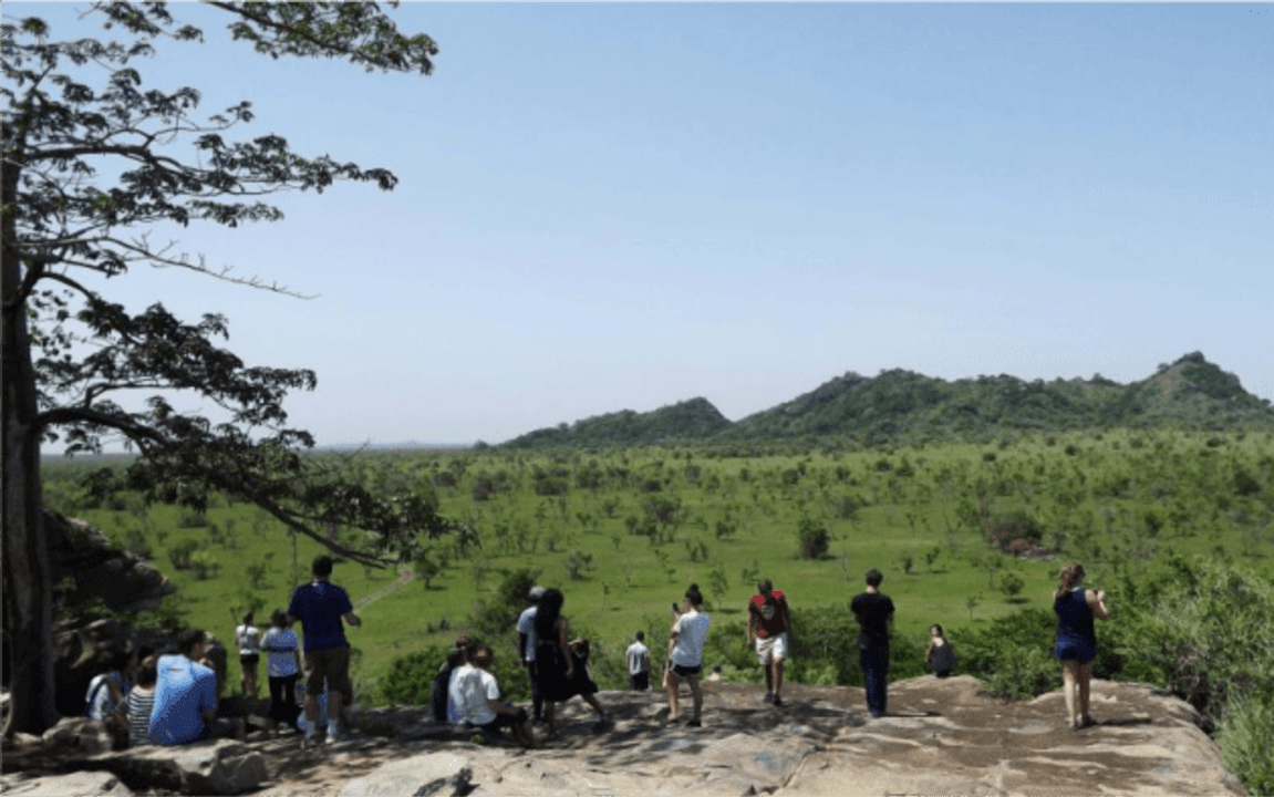 Torgorme Village, Shai Hills Game Reserve, Obonu Tem and Se Yo caves