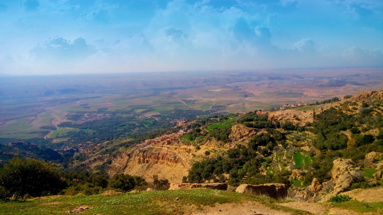 High Atlas Mountains, Houze plain, Imlil valley, Asni villages