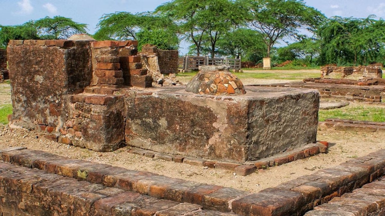 Lothal dockyard, Harappan urban remains, Sarkhej Roza complex