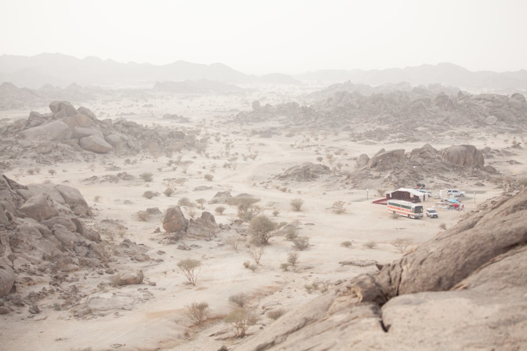 Moon Mountain summit, Moon Valley, Asfan Road