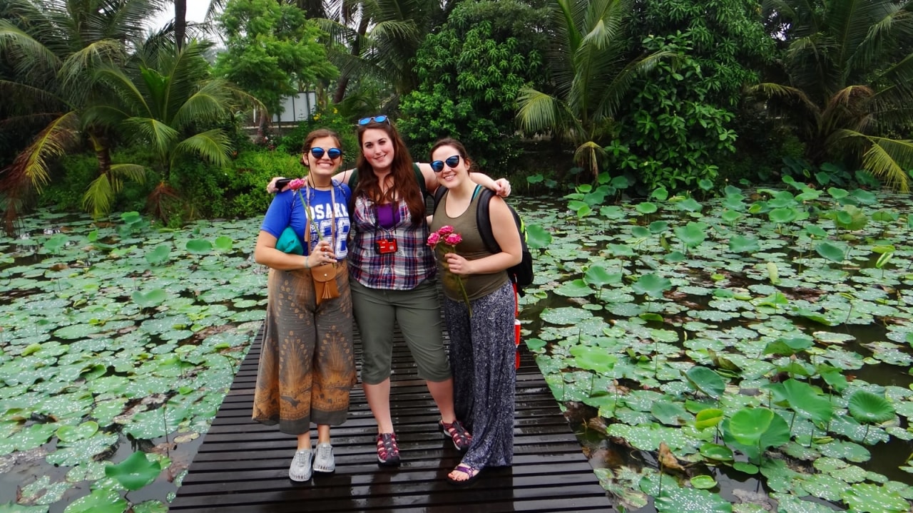 Mahasawat Canal, lotus farm, water lily farm, organic fruit farm
