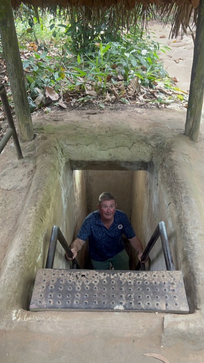 Cu Chi Tunnels, District 1 of Ho Chi Minh City