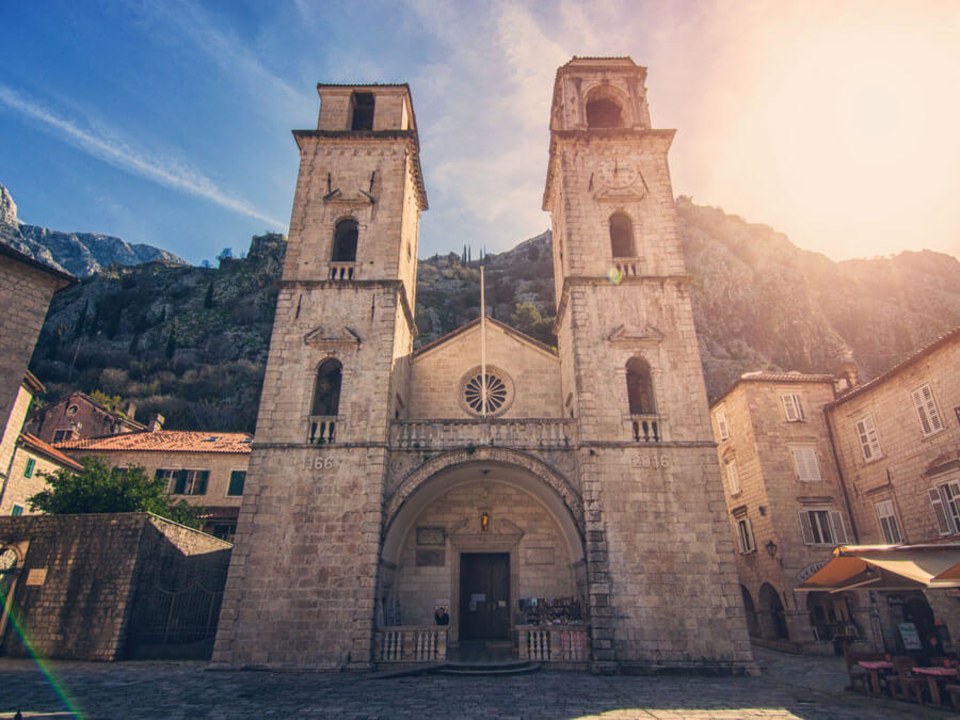 Blue Palace, the old road between Cetinje and Kotor, Boka Bay, Our Lady of the Rocks