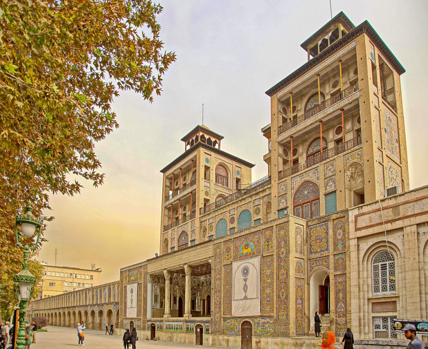 Azadi Tower, Grand Bazaar, Tehran, Golestan Palace, Darakeh mountain