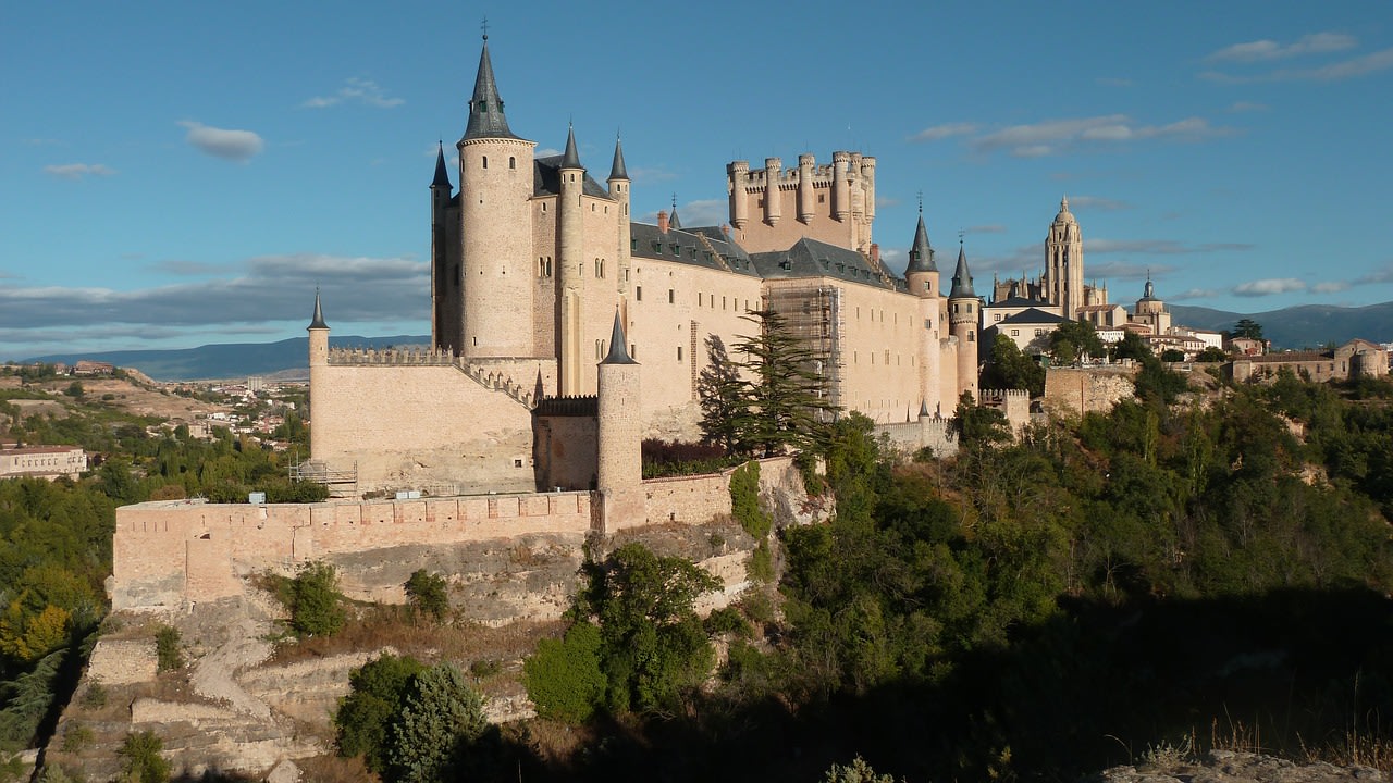Aqueduct of Segovia, Segovia Cathedral, Alcázar of Segovia