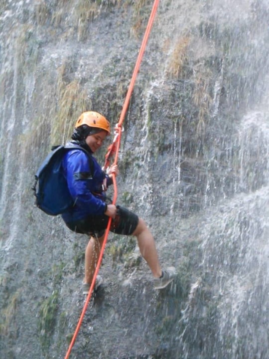 Smalblaar River waterfalls, Du Toitskloof Pass, Hottentots Holland Mountain