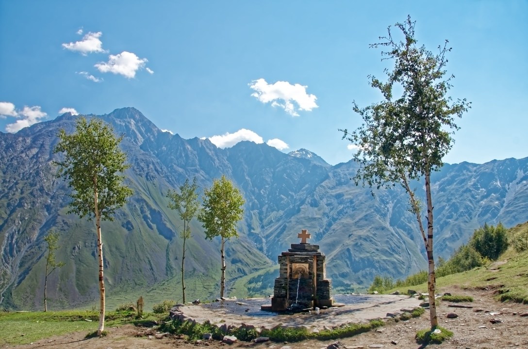 Ananuri Fortress, Gudauri Ski Resort, Gergeti Trinity Monastery and Mt. Kazbegi