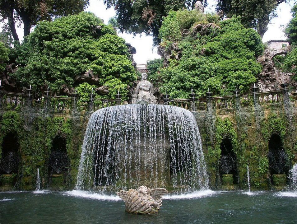 Hadrian's Villa, Villa d'Este, Tivoli fountains