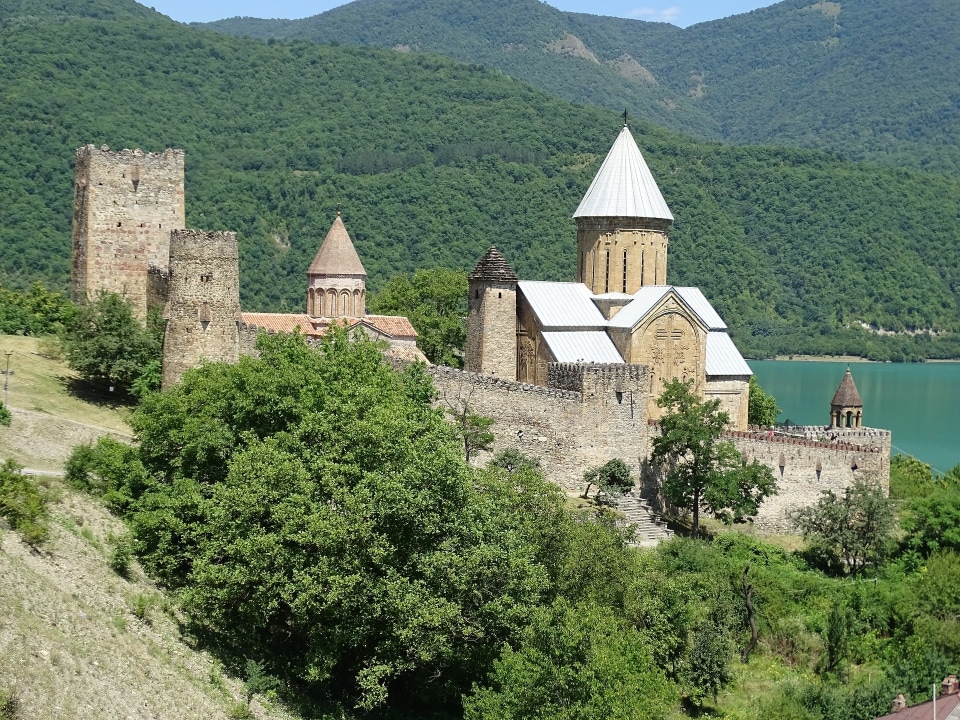 Jinvali Dam and Reservoir, Gudauri Ski Resort, Gergeti Trinity Church