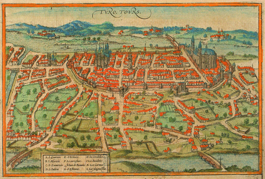 King's Valley, Cathédrale Saint-Gatien, Hôtel Goüin, Loire River