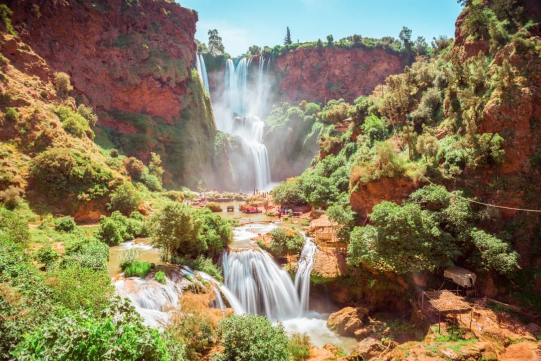 Ouzoud Waterfalls, the lake at Bin El Ouidane, Marrakech