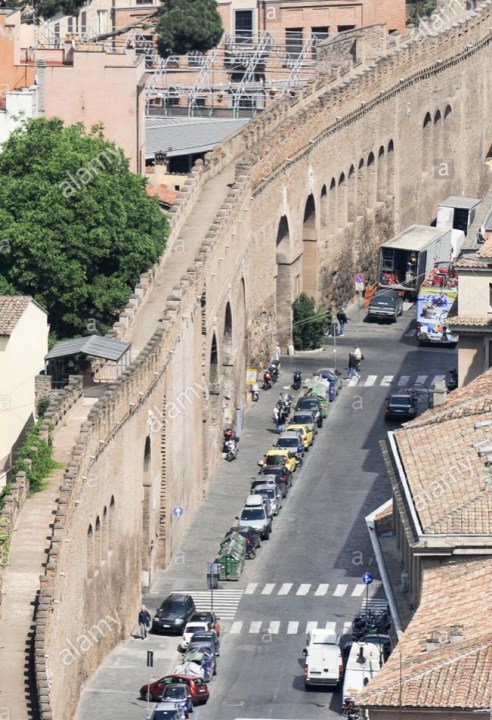Castel Sant'Angelo, riverside Lungotevere Castello, Rome
