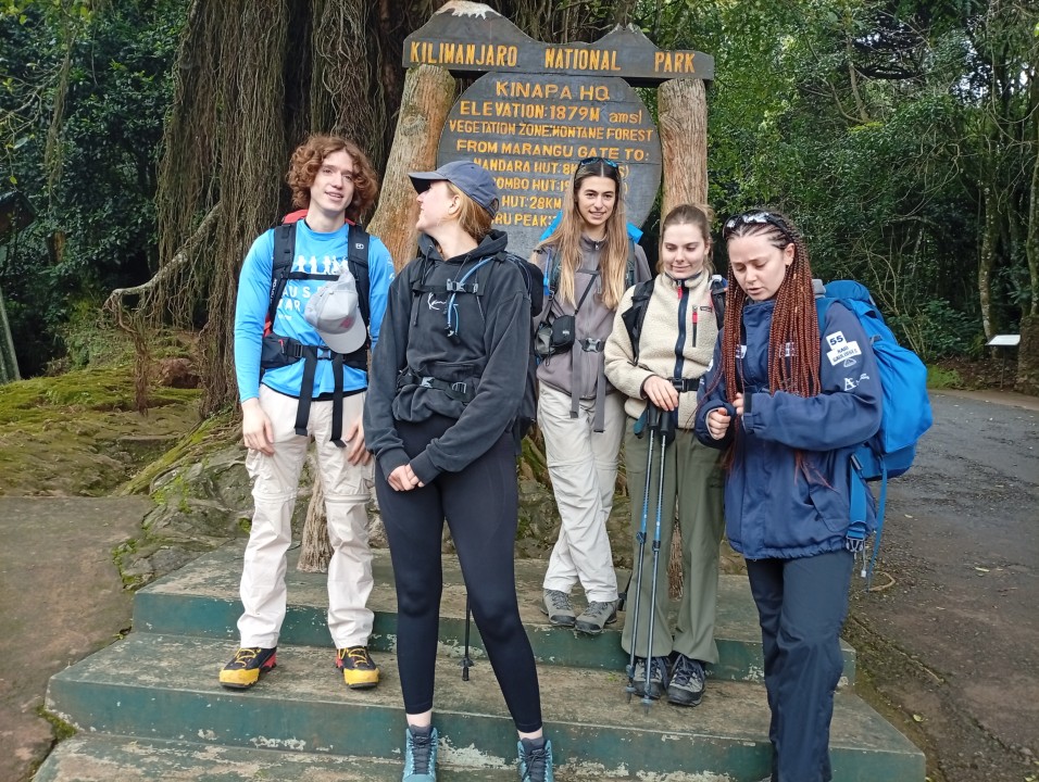 Marangu Gate rainforest, Marangu Route trails, Mandara Hut panoramic views