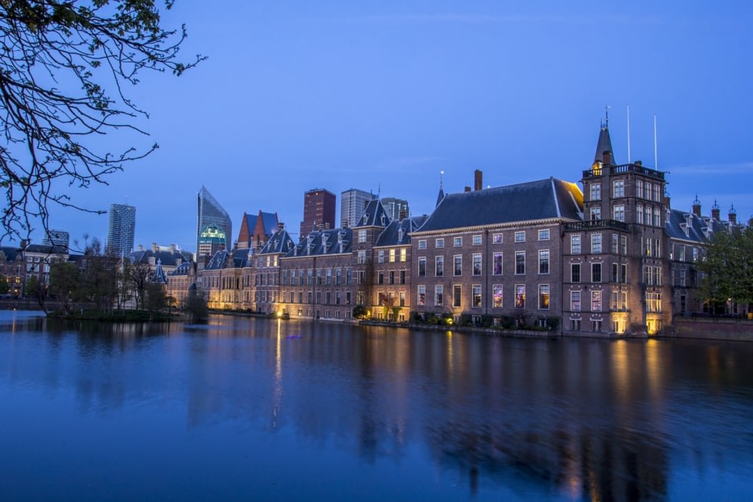 The Hague, Parliament buildings, Mauritshuis Museum