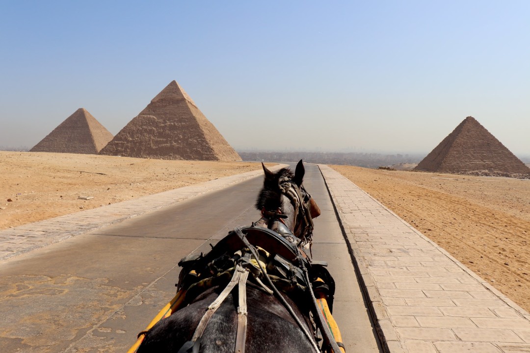 Great Pyramid of Giza, Great Sphinx of Giza, Step Pyramid Complex at Saqqara
