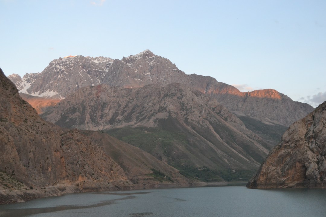 Penjikent bazaar and mosque, Sarazm settlement, Seven Lakes in the Fann Mountains