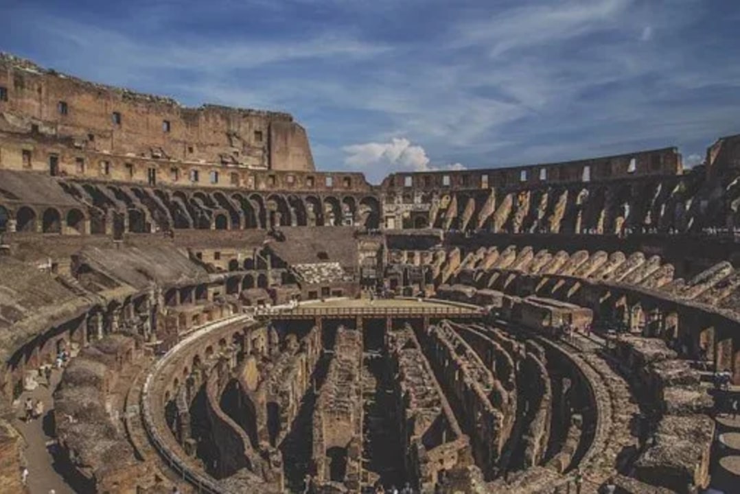 Colosseum, Pantheon, Palatine Hill where Rome was founded in 753 BC