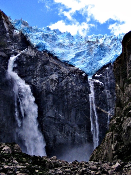 Queulat National Park, glaciar colgante, Puyuhuapi