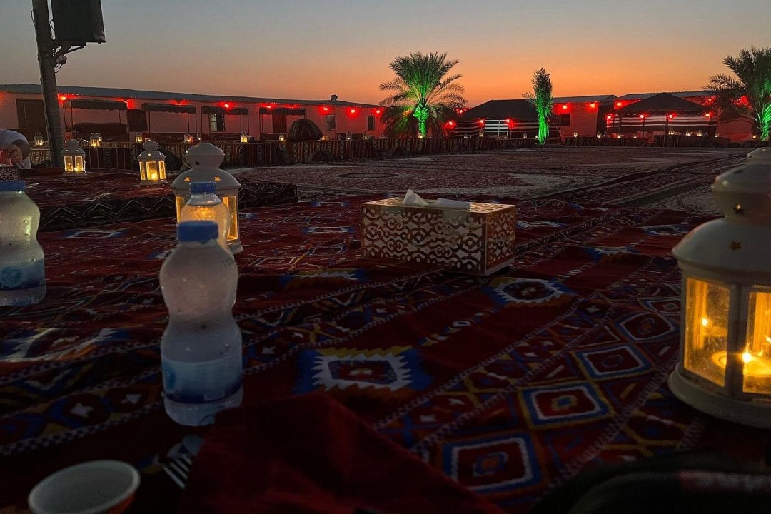 Arabian Desert, Bedouin-style desert camp, Magnificent desert sunset views