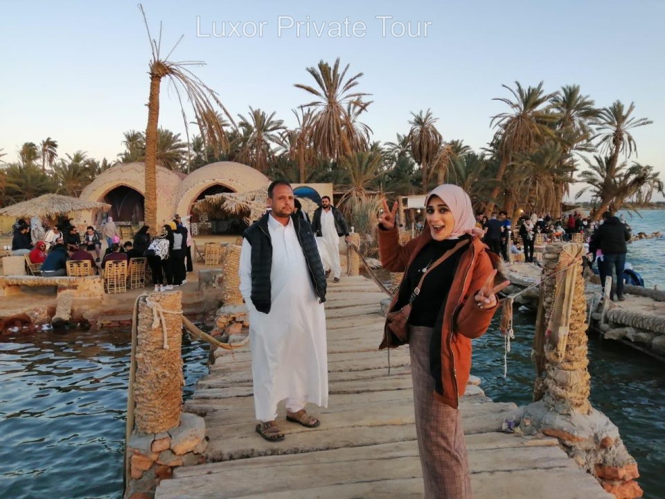 Siwa Oasis, Temple of the Oracle, Bir Wahid hot spring