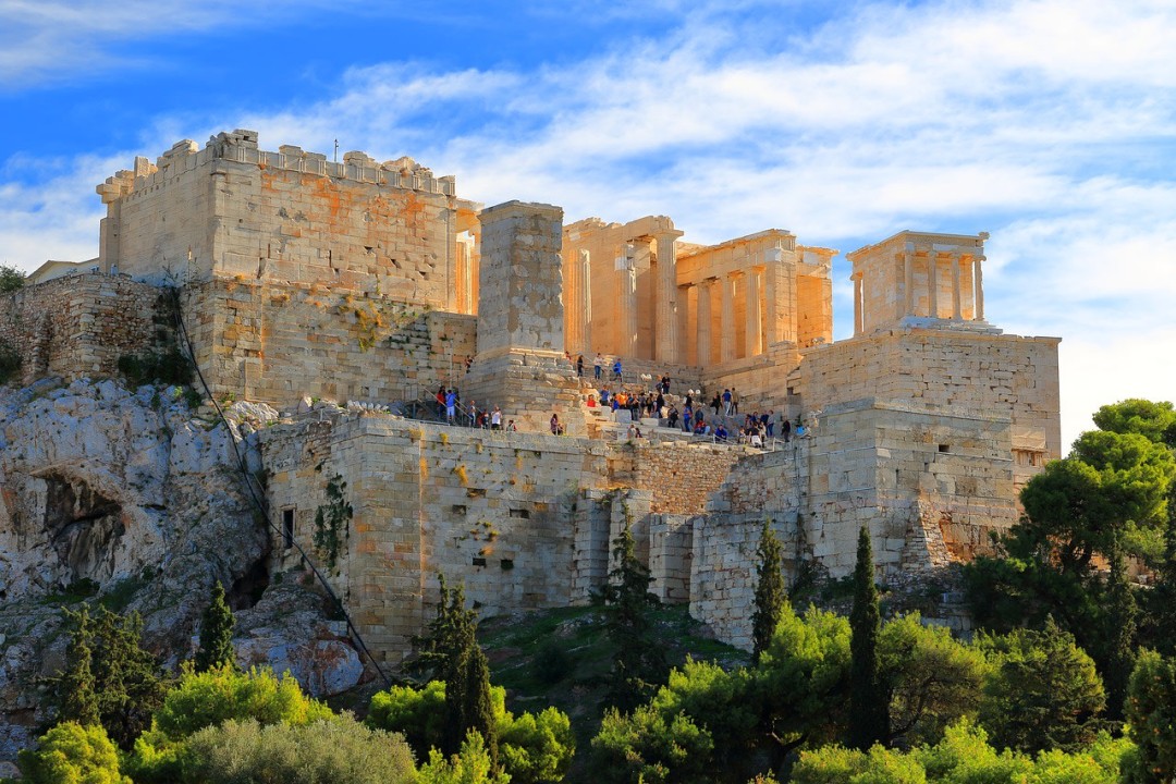 Acropolis of Athens, Lake Vouliagmeni, Temple of Poseidon at Cape Sounion