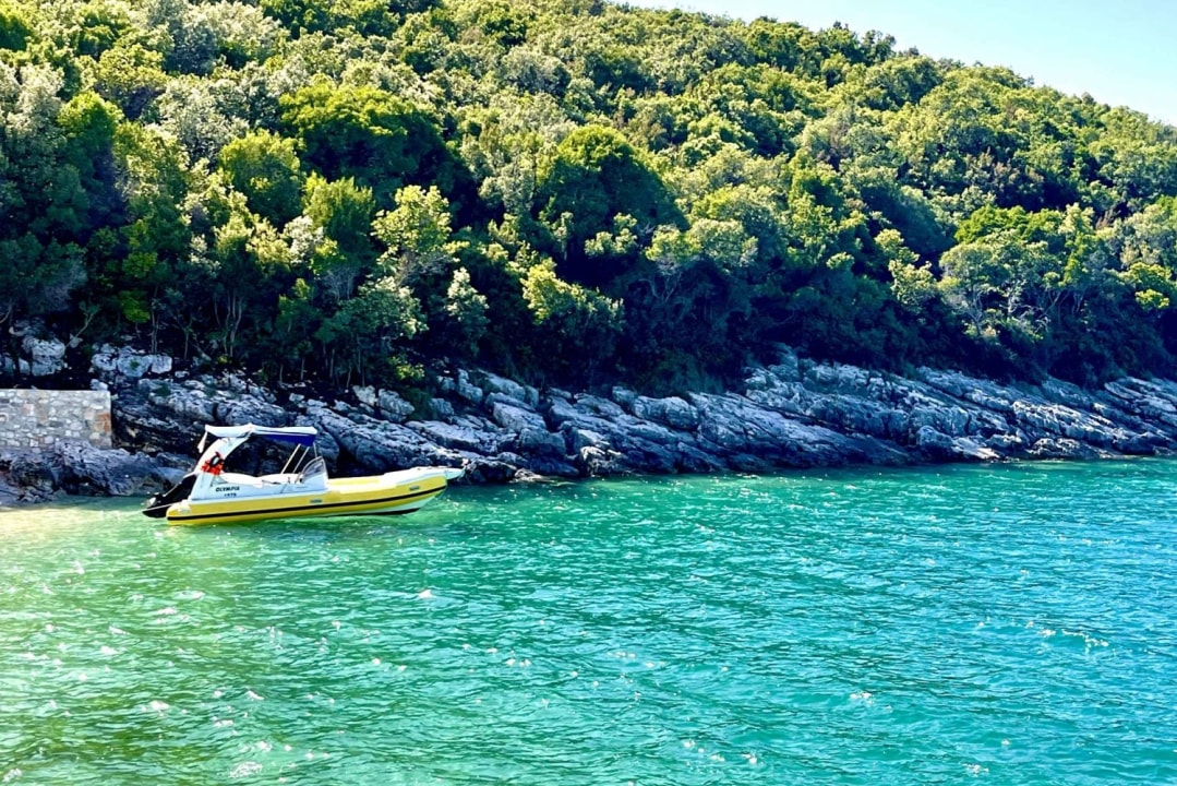 Karaburun-Sazan Marine National Park, Haxhi Alia Cave, Bay of Shën Jan, Sazan Island