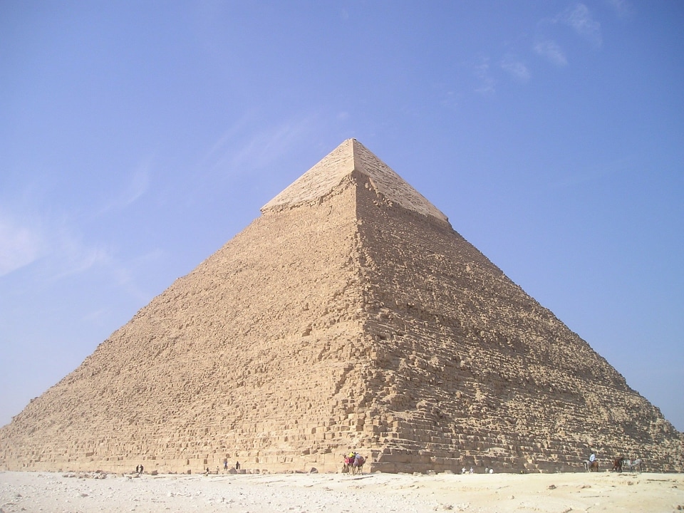 Stepped Pyramids in Saqqara, Dahshur pyramid complex, Great Sphinx of Giza