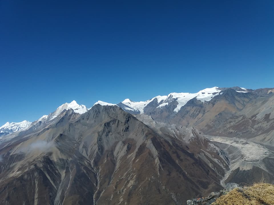 Tsum Valley monasteries, Larkya La alpine pass, Birendra Tal below the Manaslu Glacier, Boudhanath Stupa