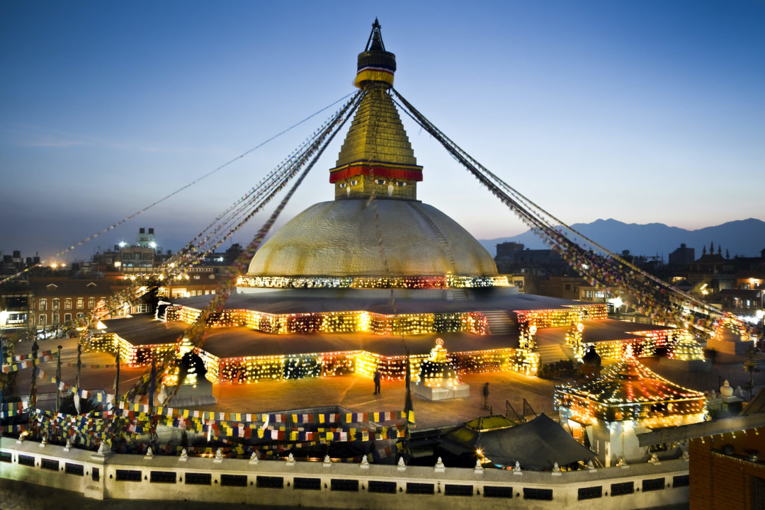 Swayambhunath, Boudhanath, Dhulikhel mountain views, Bhaktapur Durbar Square