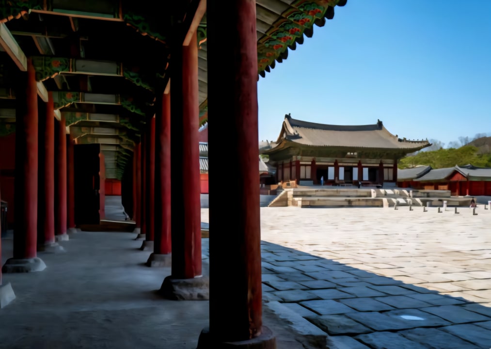 Changgyeonggung Palace, Royal Garden, lotus ponds, serene courtyards