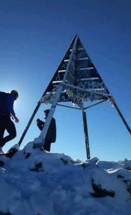 Jebel Toubkal summit, Toubkal Refuge, Imlil Valley waterfalls