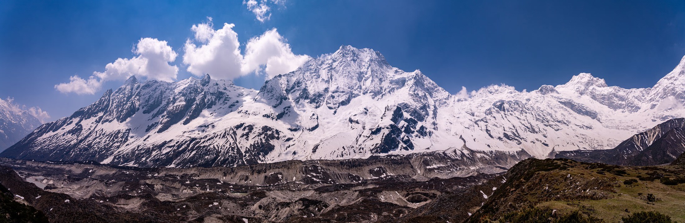 Larkya-La Pass, Manaslu valley, Budhi Gandaki
