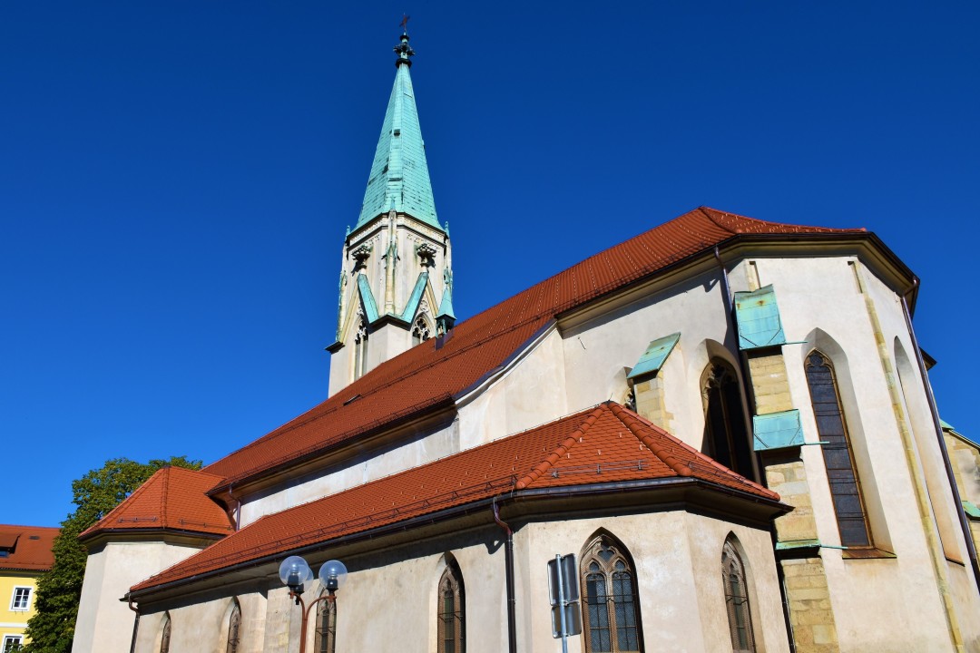 Krekov Square, Parish Church of St. Daniel, Lower Castle, Savinja river