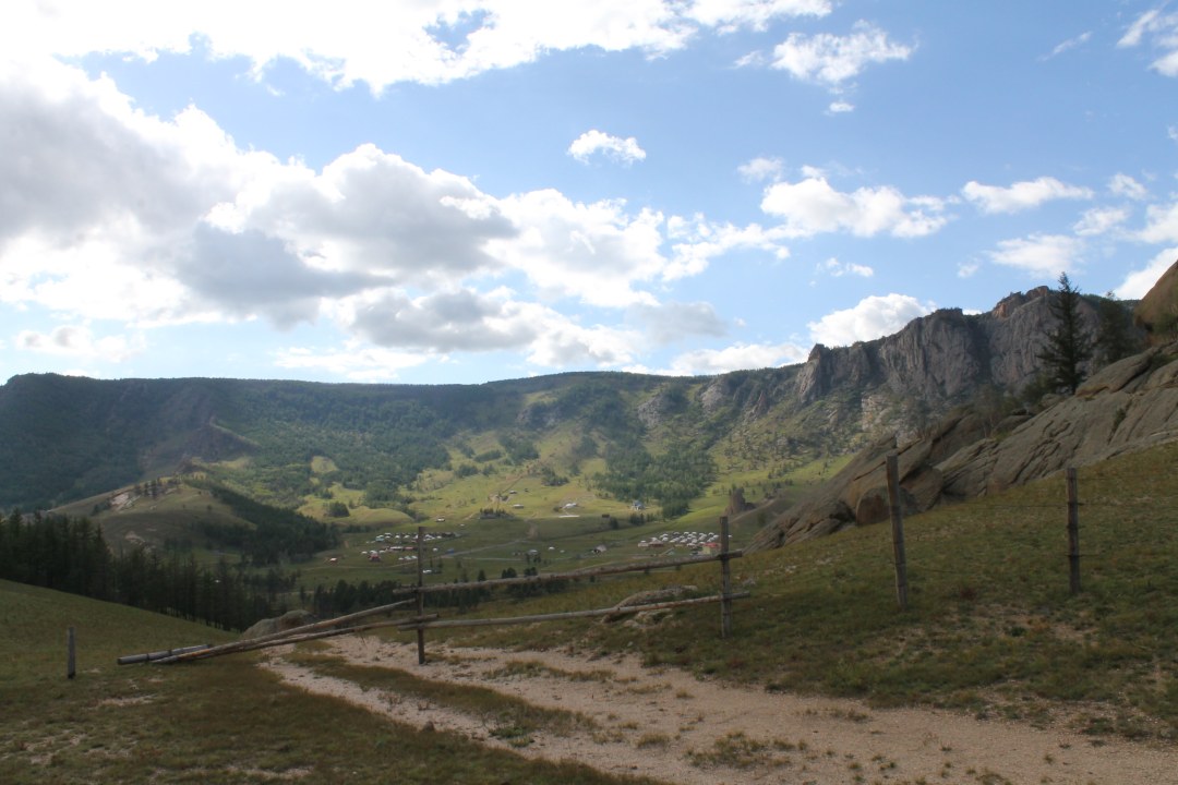 Terelj National Park, Ulan Bator, picturesque alpine scenery