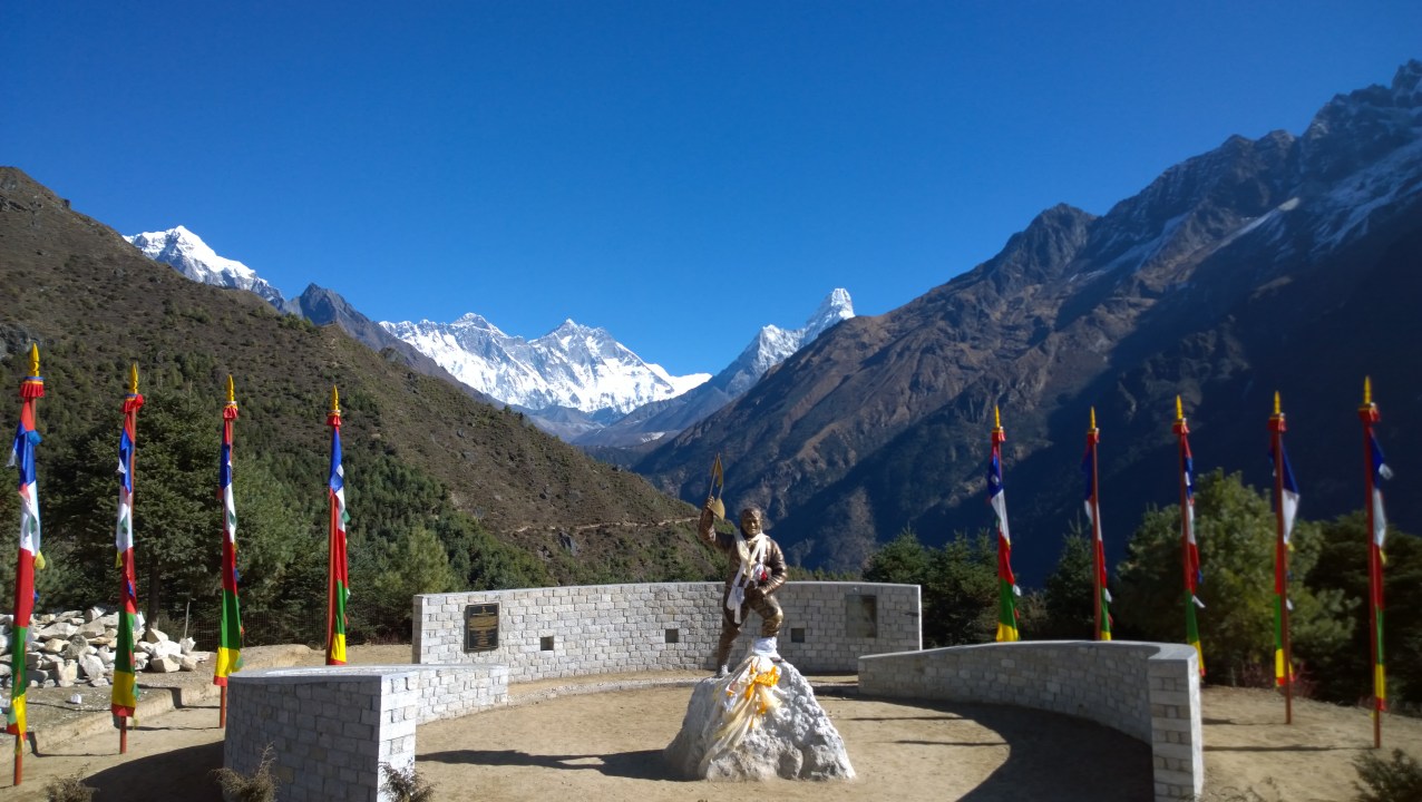Everest Base Camp, Kala Patthar, Namche Bazaar ridgeline, Tengboche Monastery