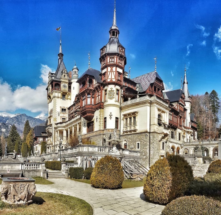 Peles Castle, Bran Castle, Sighisoara citadel, Prejmer fortified church